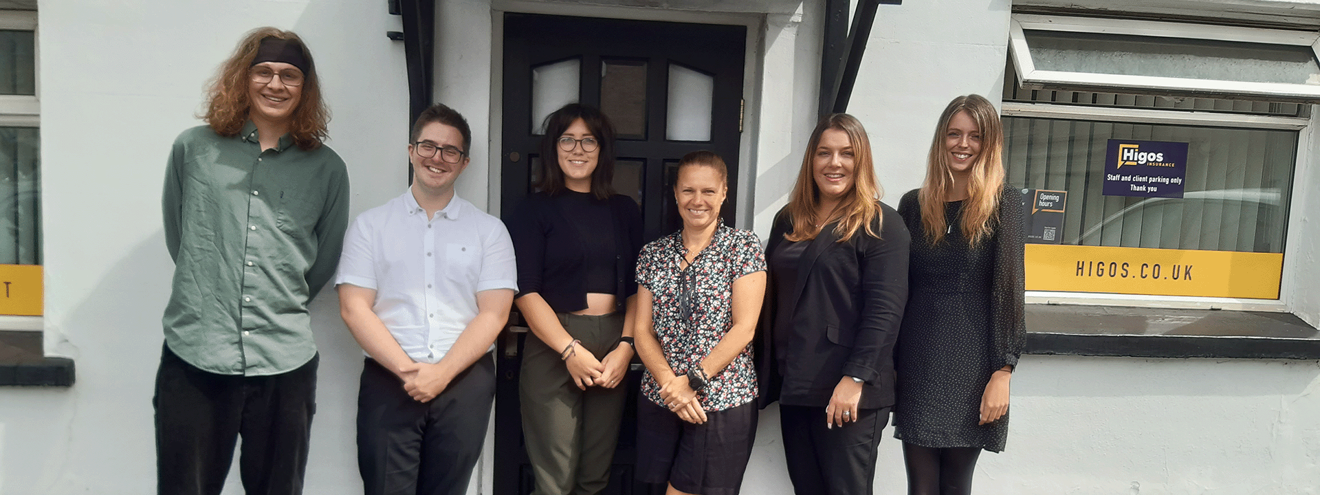 Team at Higos Insurance Newton Abbot branch