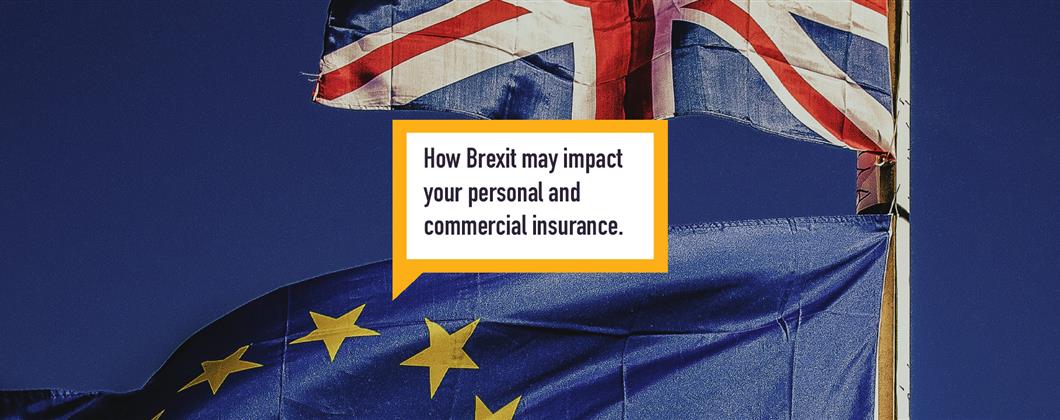 Impacts Of Brexit Speech Bubble Banner