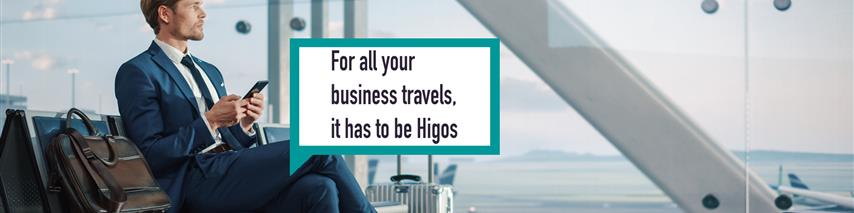 Business Travel Speech Bubble Banner