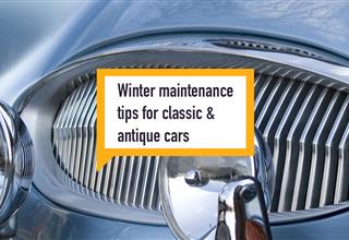 How To Maintain Your Classic Or Antique Car In Winter